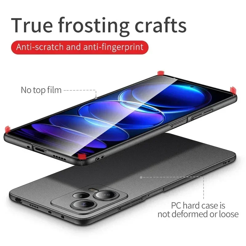 Luxury Slim Matte (Redmi Note 12/12S/Pro/Plus)