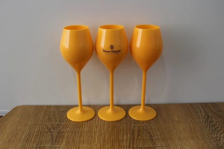 Aero-Yellow Flûte Set (6 pezzi Acrilico)