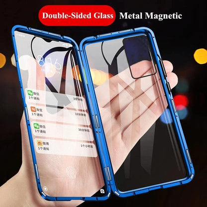 Cover 360° Metal & Glass Magnetic Case 8Xiaomi 14T Pro/13T/11T / Redmi Note 13/12/11/10/9S/8 Pro)