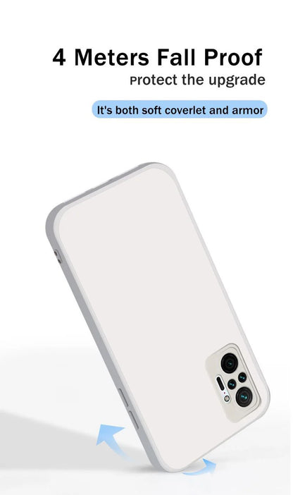 Cover Square Soft Silicone (Redmi Note 10 Xiaomi/10 Pro/Max/10S/1O/10 S)