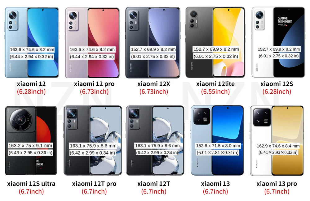 Cover Genuine Bovine Leather (Xiaomi 11/12/13/14/15/T/T Pro/Ultra/Pro Max/X6 Pro/X7 Pro)
