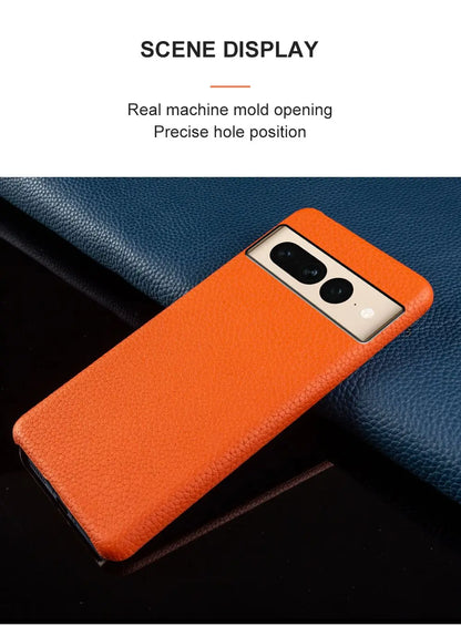 Cover Business Genuine Leather (Google Pixel 6A/7Pro/5A)