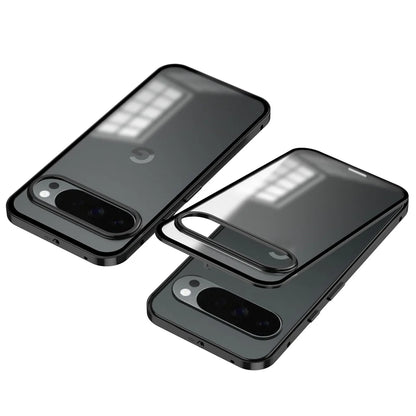 Cover con Telaio in Alluminio (Google Pixel 9/10 Pro/XL/9A/8/8A/7/7A)