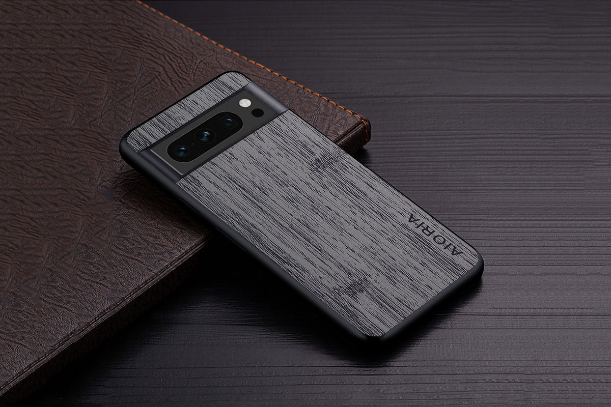 Cover in Legno di Bambù Hybrid (Google Pixel 8 Pro)