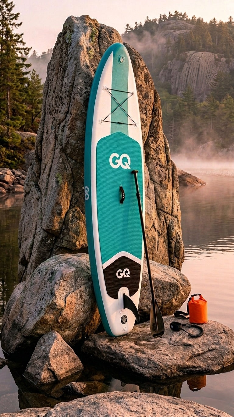 Tavola da SUP Gonfiabile GQ 290 cm – Kit Stand Up Paddle Completo con Accessori