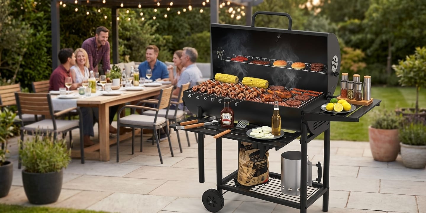 Barbecue Barrel King KY740A-1