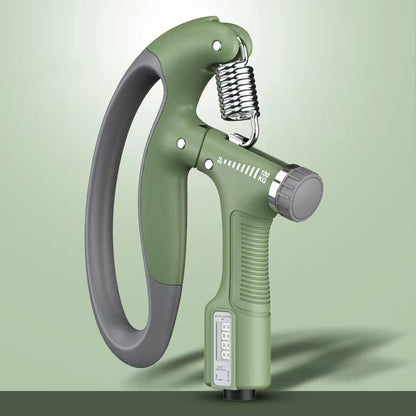 Power Grip Pro – Impugnatura Intelligente Regolabile (10-100 kg) con Contagiri