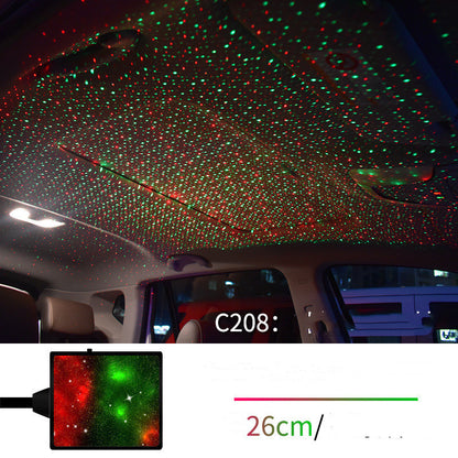 USB Star-Party Light: Atmosfera Auto & Casa