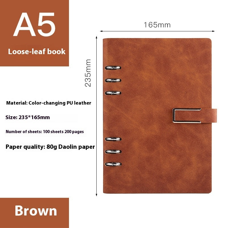 Notebook A5 Professional con Fogli Rimovibili