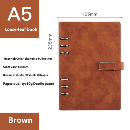 Notebook A5 Professional con Fogli Rimovibili