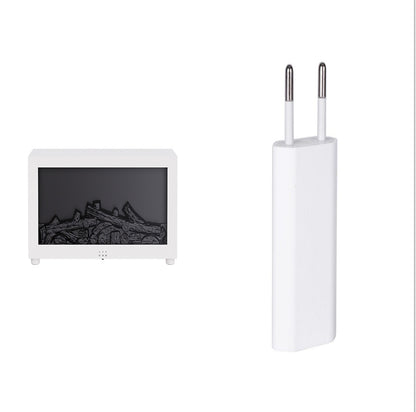 3D Zen Fireplace - Ultrasonic Humidifier with Realistic Flame Effect