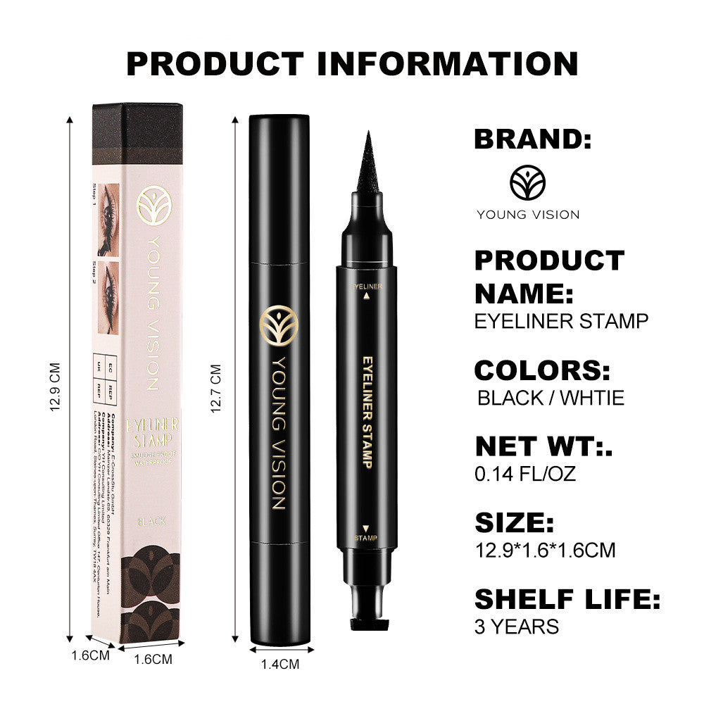 Eyeliner Black and White Seal