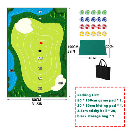 Swing Path – Tappetino Direzionale con Traccia del Colpo (Parent & Child)