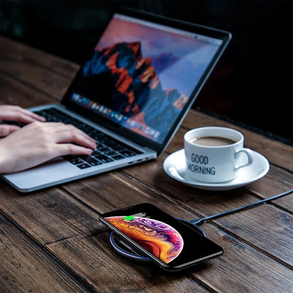 Dual-Fast Wireless Pad: iPhone & Samsung