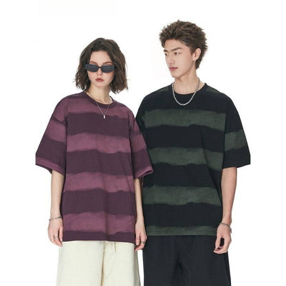 T-Shirt Parallel Stripe Tee (S-3XL)
