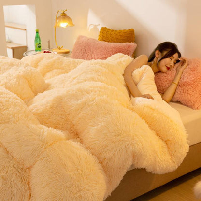 Trapunta Velvet Mink in Velluto di Cristallo
