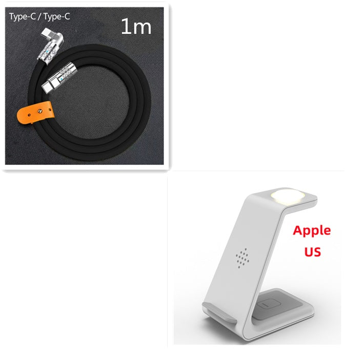 Slim-Stand 3-in-1: Caricatore Wireless Verticale