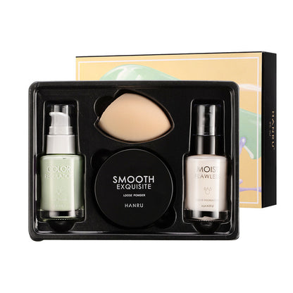 Set trucco 4 pezzi Cipria