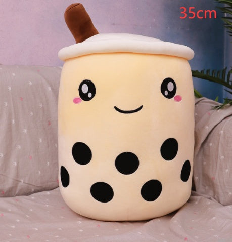 Boba Tea Plush – Cuscino Peluche a forma di Tazza Bubble Tea