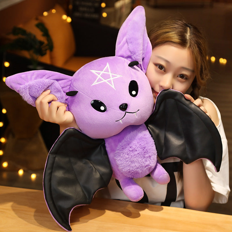 Dark Bat Plush – Peluche Creativo a forma di Pipistrello