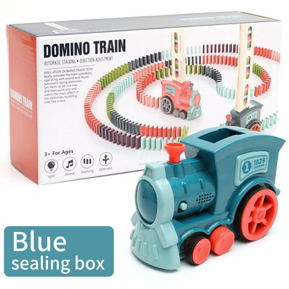 Domino Express – Trenino Elettrico con Rilascio Automatico Blocchi