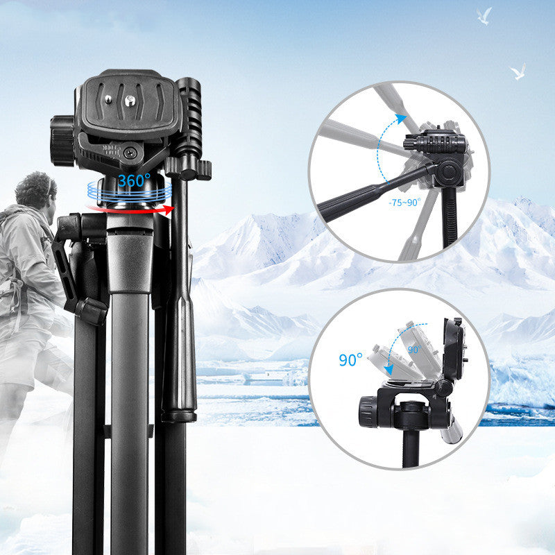 Pro-Series Tripod: Treppiede Reflex & Smartphone