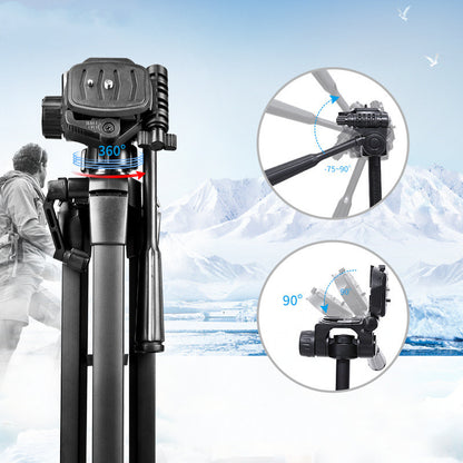 Pro-Series Tripod: Treppiede Reflex & Smartphone