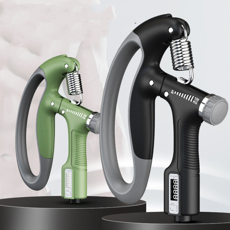 Power Grip Pro – Impugnatura Intelligente Regolabile (10-100 kg) con Contagiri
