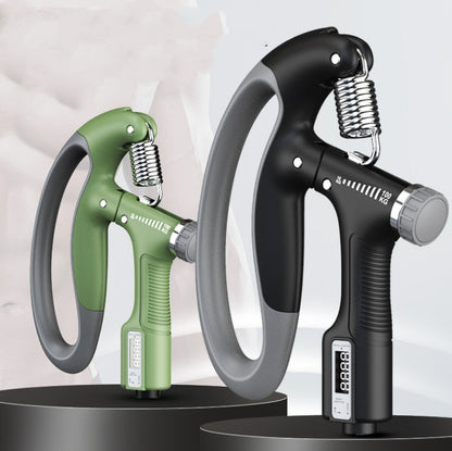 Power Grip Pro – Impugnatura Intelligente Regolabile (10-100 kg) con Contagiri