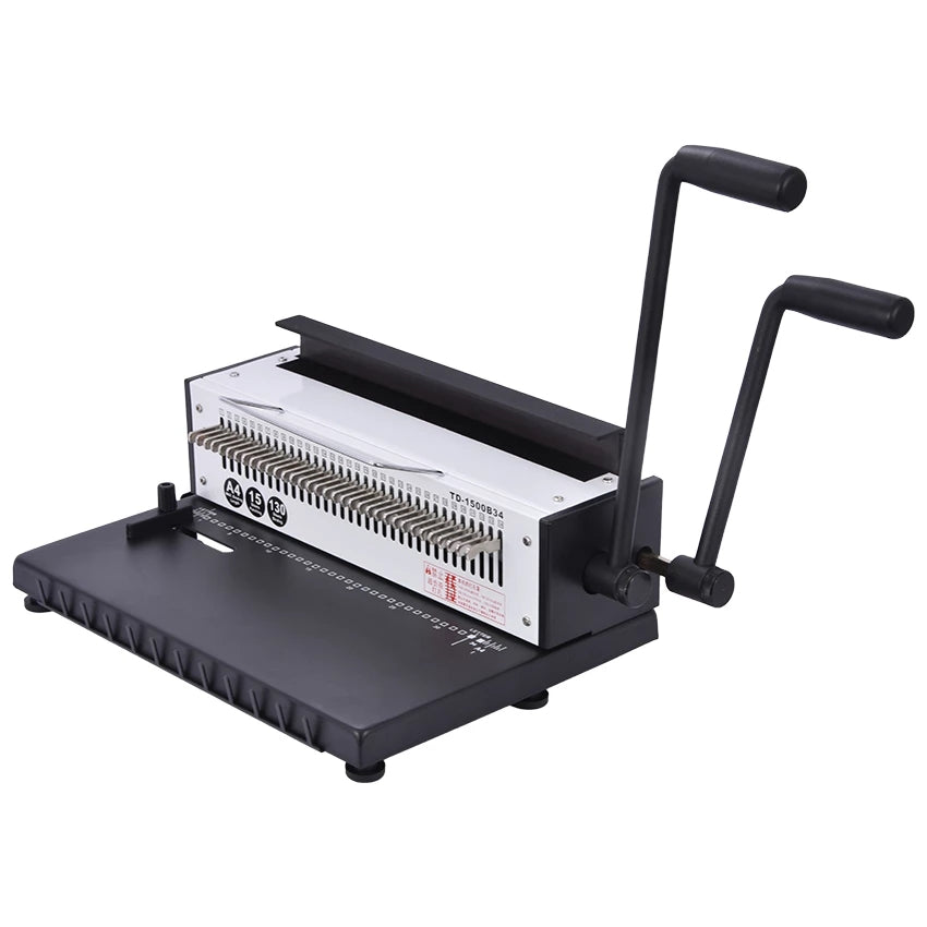 Pro-Binder - Rilegatrice a 34 Fori per Documenti e Anelli