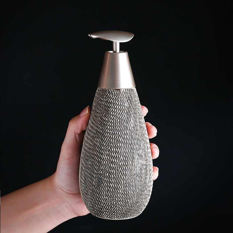 Ceramic-Wave Shower Flask