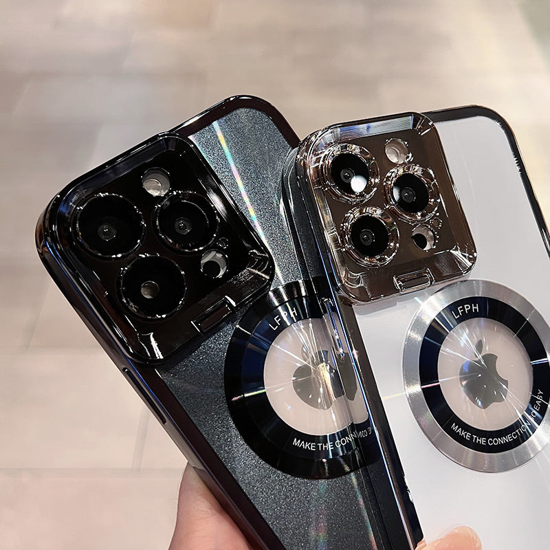 Mag-Lens CD-Luxury: Cover con Supporto Invisibile (Iphone 13/14/Pro/Pro Max)