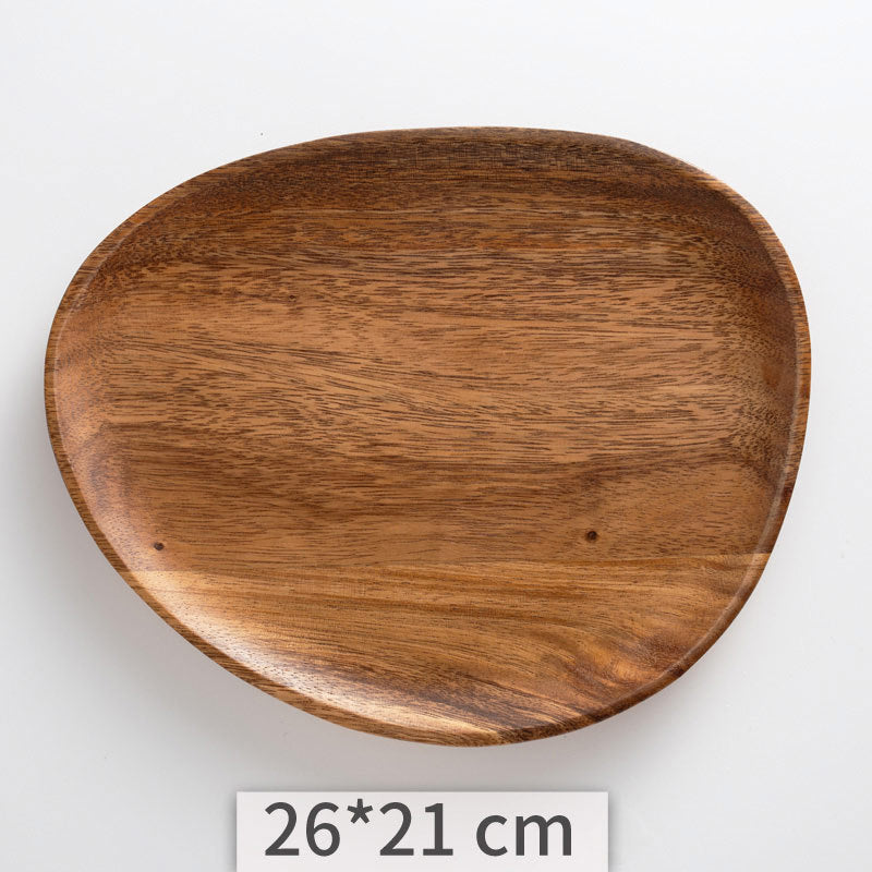 Acacia Artisan Tray – Vassoio Irregolare in Legno di Acacia