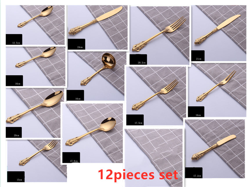 Set Posate Essential Acciaio Inox - 4 Pezzi