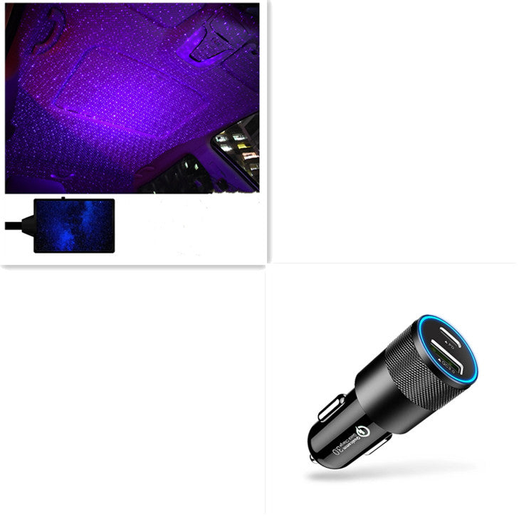 USB Star-Party Light: Atmosfera Auto & Casa