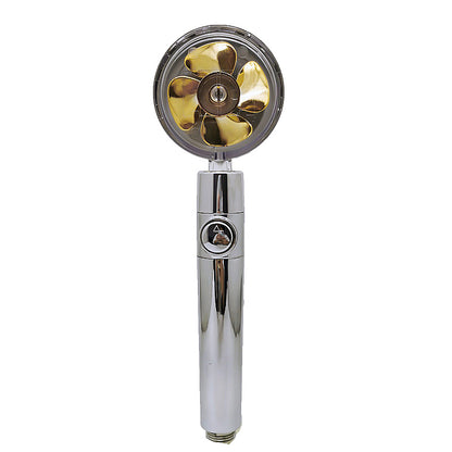 Soffione Doccia Turbo Jet con Filtro a Elica