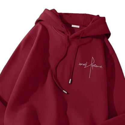 Hoodie Cloud Relax – Felpa con Cappuccio, Taglio Ampio e Stile Essential (M-3XL/5XL-8XL)