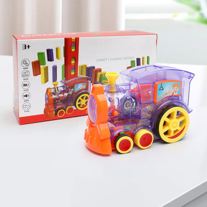 Domino Express – Trenino Elettrico con Rilascio Automatico Blocchi