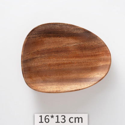 Acacia Artisan Tray – Vassoio Irregolare in Legno di Acacia
