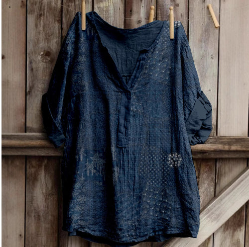 Maglia Casual Ampio Taglie Forti (S-5XL)