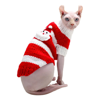 Maglioncino a Righe per Gatti (XS-XL)