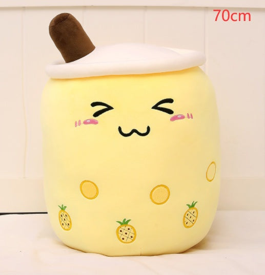 Boba Tea Plush – Cuscino Peluche a forma di Tazza Bubble Tea