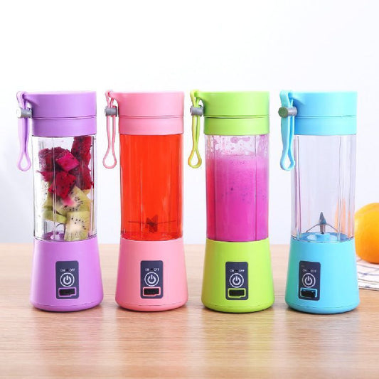 MixGo - Mini Frullatore Portatile Ricaricabile USB (4 Lame Pro)
