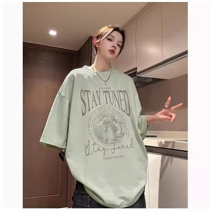 T-Shirt Soft Velvet Summer Tee (M-3XL)
