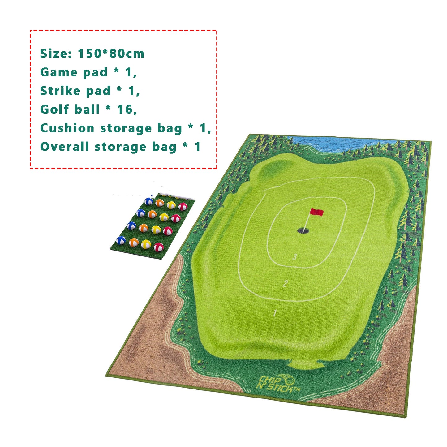 Swing Path – Tappetino Direzionale con Traccia del Colpo (Parent & Child)