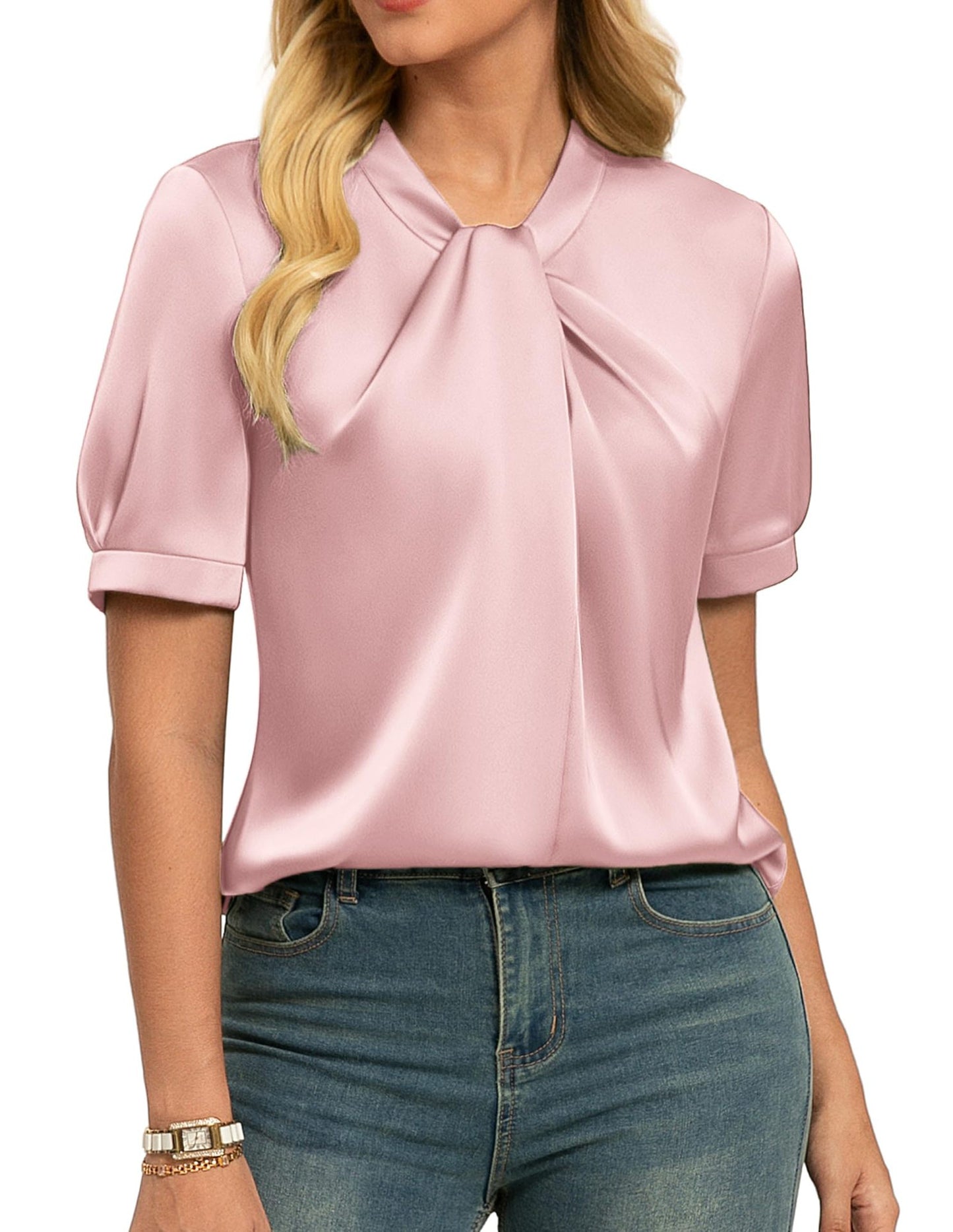 Camicia in Raso (S-2XL)