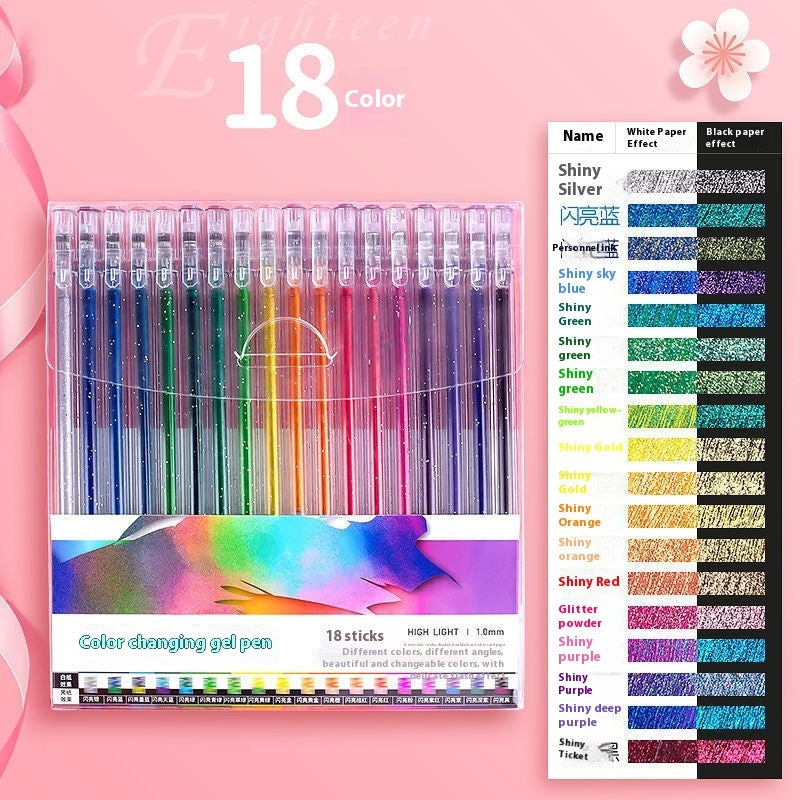 Set Crystal-Gel Fluorescente (Effetto Lucido)