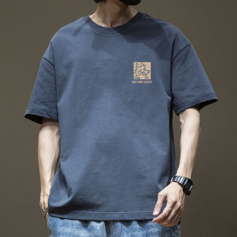 Maglia Acid Wash Striped Tee (S-3XL)