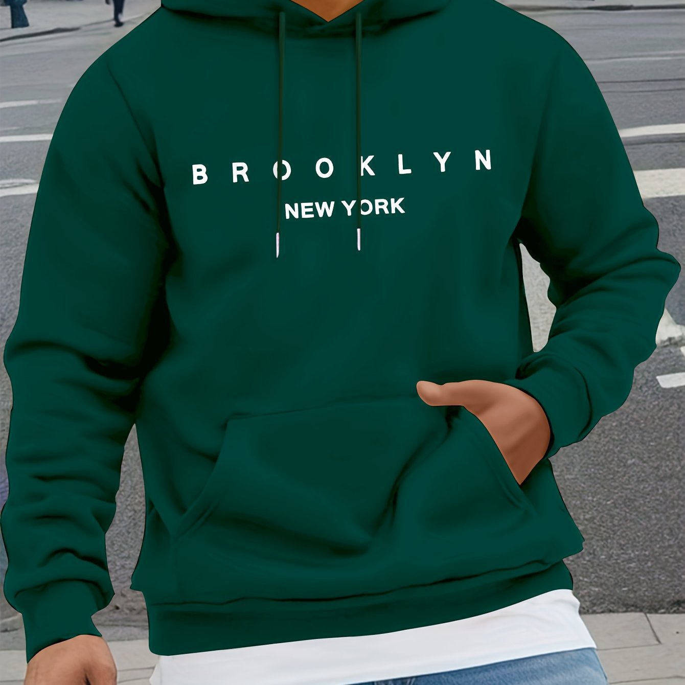 Felpa Brooklyn – Felpa con Cappuccio (S-3XL)