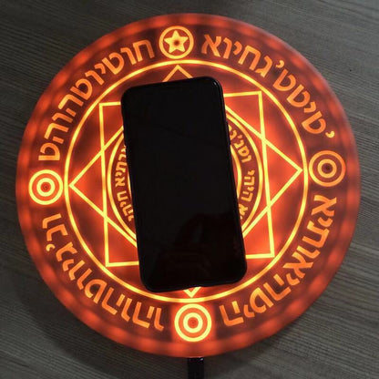 Magic-Circle Wireless: Base di Ricarica Alchemica